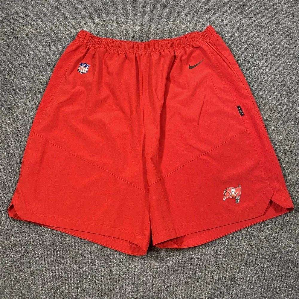 Tampa Bay Buccaneers Nike On Field DriFit Practice Training Shorts Mens 2XL Tall